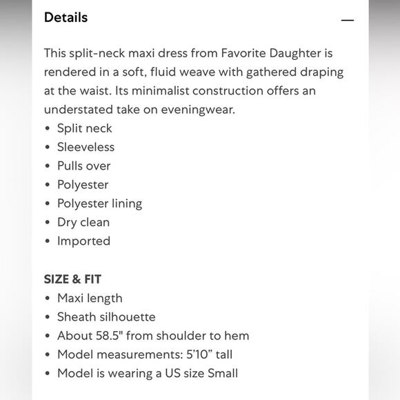 Favorite Daughter Dress Nita Maxi V Neck Sleeveless in Satin Lavender - Picture 3 of 6